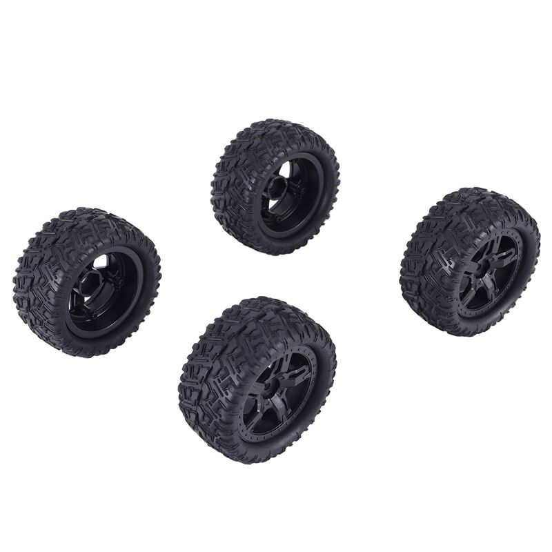 Rc Remo Hobby - Neumáticos de goma A63T-4Pcs, rueda P6973