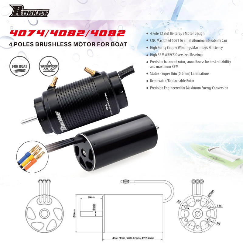 SURPASS HOBBY Rocket 4074 4082 - Rc Hobbyking reseña y precio
