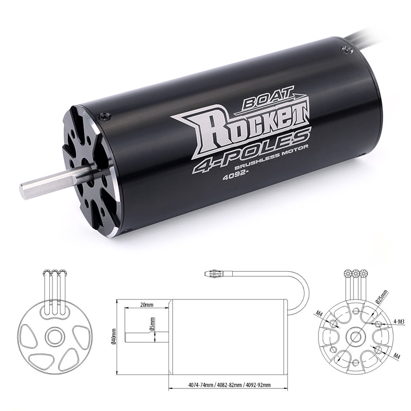 SURPASS HOBBY Rocket 4074 4082 - Rc Hobbyking reseña y precio