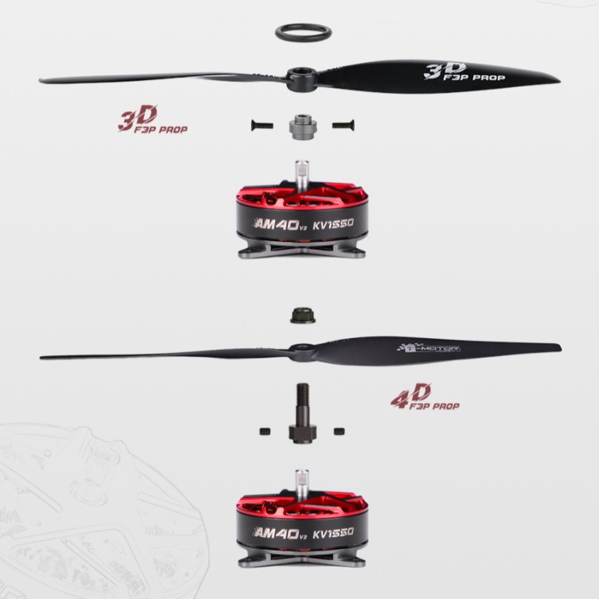 T-Hobby AM40 V2 3D/4D 2-3S Pot - Rc Hobbies reseña y precio