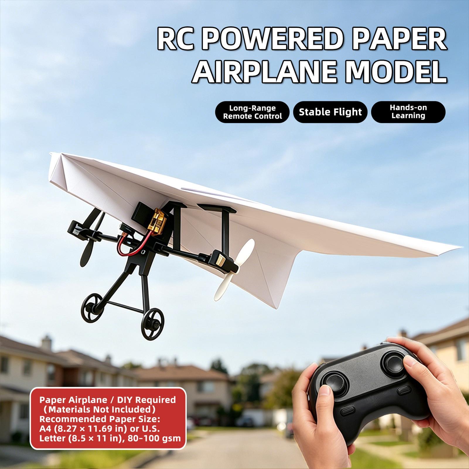 Kit de Avión de Papel RC para  - Rc Hobbies reseña y precio
