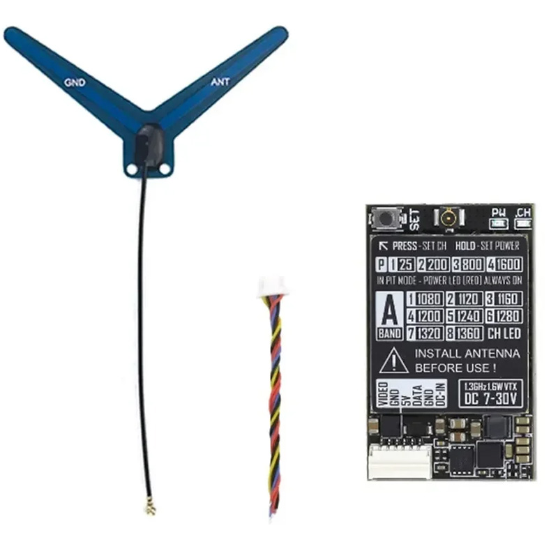 Rushfpv Rush 1,3G/1,2G VTX 8CH - Rc Hobbyking reseña y precio