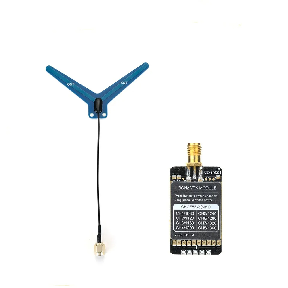 Rushfpv Rush 1,3G/1,2G VTX 8CH - Rc Hobbyking reseña y precio