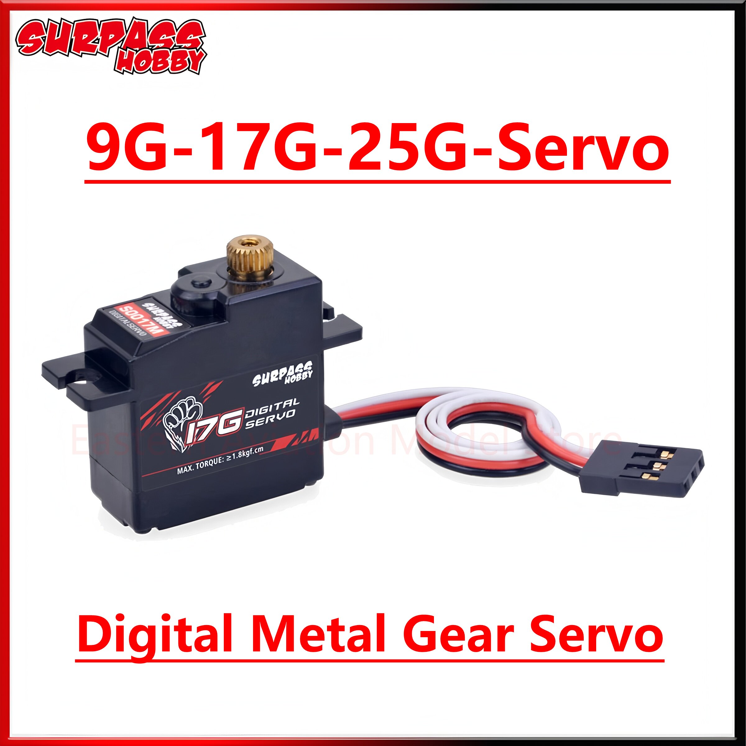 Surpass Hobby S009M 9G S0017M  - Rc Hobbyking reseña y precio