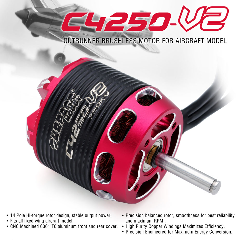 SURPASS HOBBY C4240 750KV/850K - Rc Hobbyking reseña y precio