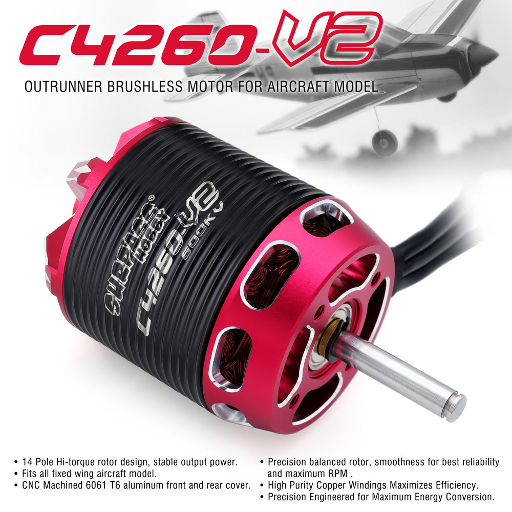 SURPASS HOBBY C4240 750KV/850K - Rc Hobbyking reseña y precio