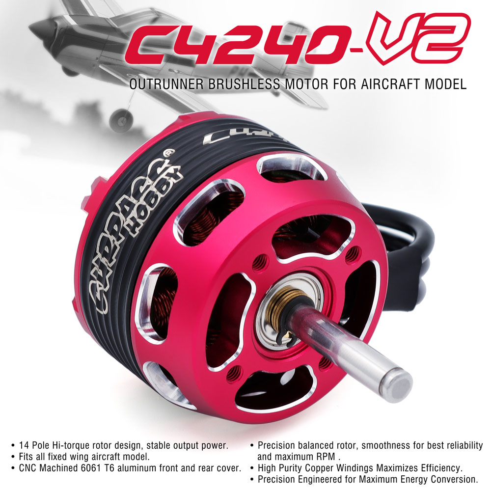 SURPASS HOBBY C4240 750KV/850K - Rc Hobbyking reseña y precio